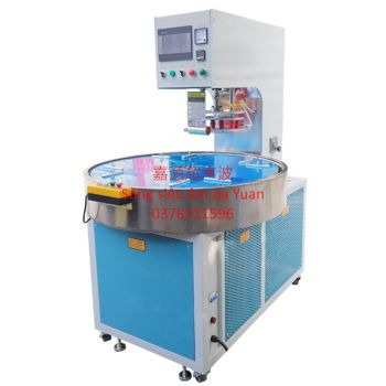 Máy cắt hàn cao tần tự động bàn tròn (1/1.2m) PLC-8KW/10KW-4R-B-P